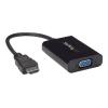 StarTech.com HDMI auf VGA Video Konverter / Wandler mit 2 Kanal Audio - hd zu VGA adapter 1080p - max. Auflösung 1920x1080 - Videoadapter - HDMI männlich zu HD-15 (VGA), Mini-Stecker, Micro-USB Typ B weiblich - 25 cm - Schwarz - 1080p-Unterstützung,