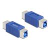 Delock USB 5 Gbps Adapter Gender Changer USB Typ-B Stecker zu Stecker