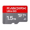 SanDisk Ultra GO - Flash-Speicherkarte - 1.5 TB - A1 / UHS-I U1 / Class10 - microSDXC UHS-I