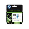 HP 712 - 3er-Pack - 29 ml - Cyan - original - DesignJet - Tintenpatrone - für DesignJet Studio, T210, T230, T250, T630, T650