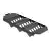 Delock  LWL Halterung für Bodentank 18 Port für SC Simplex / LC Duplex Kupplungen schwarz