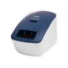 Brother QL-600B - Etikettendrucker - Thermodirekt - Rolle (6,2 cm) - 300 x 300 dpi - bis zu 71 mm / Sek. - USB 2.0 - Blue-White