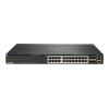 HPE Aruba 6300M - Switch - L3 - managed - 24 x 1 / 2.5 / 5/10GBase-T + 4 x 1 Gigabit / 10 Gigabit / 25 Gigabit / 50 Gigabit SFP56 (Uplink / Stacking) - Front und Seite zu Hinterseite - an Rack montierbar - PoE+ (1440 W)