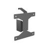 BLACK VESA Mount Bracket for SFF (Small Form Factor) PC / Media Player, fits for 2023 square shape neck