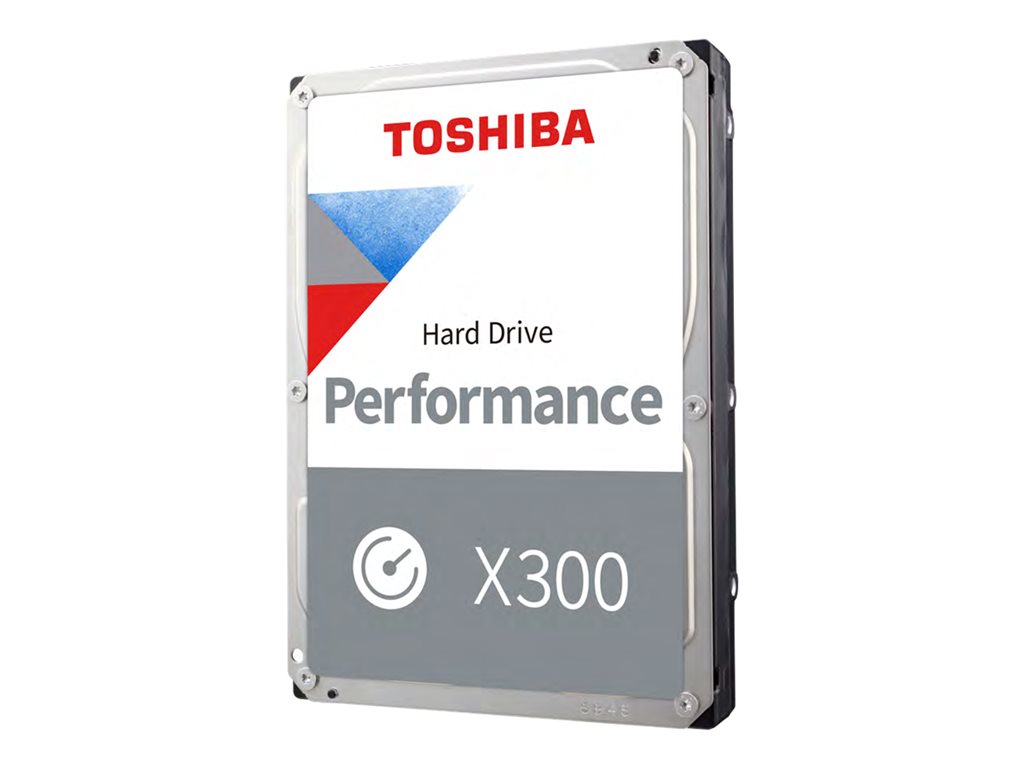 Toshiba X300 Performance HDWR51GUZSVA - Festplatte - 16 TB - intern - 3.5" (8.9 cm) - SATA 6Gb / s - 7200 rpm - Puffer: 512 MB