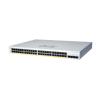 Cisco Business 220 Series CBS220-48FP-4X - Switch - Smart - 48 x 10 / 100 / 1000 (PoE+) + 4 x 10 Gigabit SFP+ (Uplink) - an Rack montierbar - PoE+ (740 W) - wiederaufbereitet