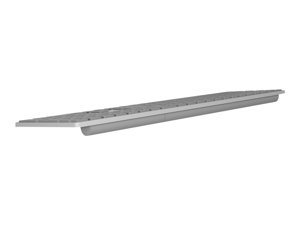 Microsoft Surface Keyboard - 2nd Edition - Tastatur - kabellos - Bluetooth 4.0 LE, 2.4 GHz - QWERTZ - Deutsch / Österreichisch - Grau