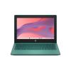 HP Fortis G1i Chromebook - Intel N-series N150 / 800 MHz - Chrome OS - Intel Graphics - 4 GB RAM - 32 GB eMMC - 29.5 cm (11.6") IPS Touchscreen 1366 x 768 (HD) - Wi-Fi 6E, Bluetooth - Jade Green - kbd: Deutsch