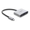 Delock - Dockingstation - für Smartphone, Tablet, Laptop - USB-C - HDMI