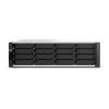 QNAP ES1686dc R2 - NAS-Server - 16 Schächte - Rack - einbaufähig - SAS 12Gb / s - RAID 0, 1, 5, 6, 10, 50, JBOD, 60, RAID TP - RAM 96 GB - Gigabit Ethernet / 10 Gigabit Ethernet - iSCSI Support - 3U