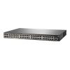 HPE Aruba 2930F 48G PoE+ 4SFP+ - Switch - L3 - managed - 48 x 10 / 100 / 1000 (PoE+) + 4 x 1 Gigabit / 10 Gigabit SFP+ - Luftstrom von Seite zu Seite - an Rack montierbar - PoE+ (370 W)
