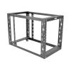 Eaton Tripp Lite Series 4-Post Open Frame Rack Cabinet Floor Standing 36" Depth - Schrank offener Rahmen - 4 Pfosten - Schwarz - 12U - 48.3 cm (19")