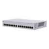 Cisco Business 110 Series 110-16T - Switch - unmanaged - 16 x 10 / 100 / 1000 - an Rack montierbar, Desktop, wandmontierbar