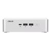 ASUS NUC 15 Pro+ RNUC15CRSU500002 - Barebone - Mini-PC - 1 x Core Ultra 5 225H / 1.7 GHz - RAM 0 GB - Arc Graphics 130T - 1GbE, 2.5GbE, Wi-Fi 6, Bluetooth, Wi-Fi 7 - WLAN: 802.11a / b/g / n/ac / ax / be, Bluetooth 5.4 - Silber