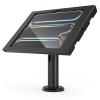 Compulocks iPad Pro M4 13" (2024), Apex Enclosure Tilting Stand 8" - Befestigungskit (Gehäuse, Aufstellung) - freiliegende Front- / Rückkamera und Sensoren - für Tablett - verriegelbar - Metallrahmen - Schwarz - Bildschirmgröße: 27.94 cm (11") - Wandmo