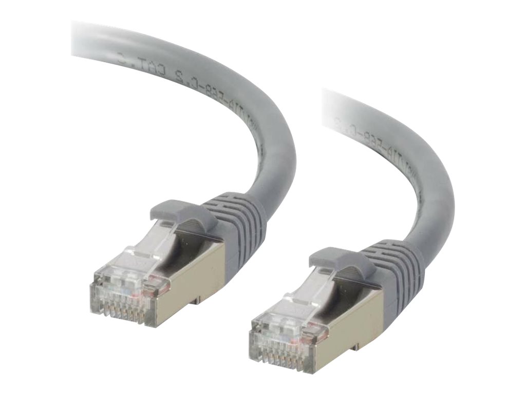 Kabel / Cat6a Shielded Patch 3 m Grey