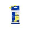 Brother TZe-S621 - Extra starker Klebstoff - Schwarz auf Gelb - Rolle (0,9 cm x 8 m) 1 Kassette(n) laminiertes Band - für Brother PT-D210, D600, H110, H200, P-Touch PT-1880, E310, H107, P-Touch Cube Plus PT-P710