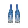Eaton Tripp Lite Series Cat6 Gigabit Snagless Molded (UTP) Ethernet Cable (RJ45 M / M), PoE, Blue, 5 ft. (1.52 m), 50-Piece Bulk Pack - Patch-Kabel - RJ-45 (M) zu RJ-45 (M) - 1.52 m - UTP - CAT 6 - geformt, ohne Haken, verseilt - Blau (Packung mit 50)