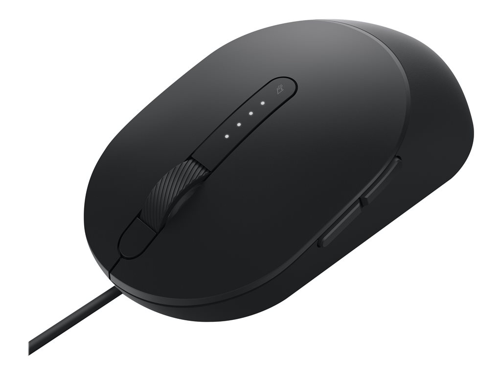 Dell MS3220 - Maus - Laser - 5 Tasten - kabelgebunden - USB 2.0 - Schwarz - mit 3 years NBD Advance Exchange