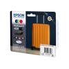 Epson 405XL Multipack - 4er-Pack - XL - Schwarz, Gelb, Cyan, Magenta - original - Blister mit RF- / akustischem Alarmsignal - Tintenpatrone - für WorkForce WF-7310, 7830, 7835, 7840, WorkForce Pro WF-3820, 3825, 4820, 4825, 4830
