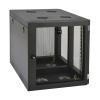 Eaton Tripp Lite Series 12U Wall Mount Rack Enclosure Server Cabinet Side Mount Wallmount - Schrank Netzwerkschrank - geeignet für Wandmontage - Schwarz - 12U - 48.3 cm (19")