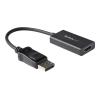 StarTech.com DisplayPort auf HDMI Adapter mit HDR - 4K 60Hz - Schwarz - DP auf HDMI Konverter - DP2HD4K60H - Videoadapter - DisplayPort männlich eingerastet zu HDMI weiblich - 25.16 cm - abgeschirmt - Schwarz - 4K Unterstützung - für P / N: ST121HD20FX