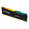 Kingston FURY Beast RGB - DDR5 - Modul - 32 GB - DIMM 288-PIN - 6000 MT / s / PC5-48000 - CL36 - 1.35 V - ungepuffert - on-die ECC - Schwarz