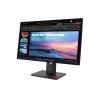Lenovo ThinkVision T27qd-40 - LED-Monitor - 68.6 cm (27") - 2560 x 1440 QHD @ 120 Hz - IPS - 350 cd / m² - 1500:1 - HDR10 - 4 ms - HDMI, DisplayPort, USB-C - Finsternis schwarz