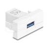 Delock Easy 45 Modul USB 5 Gbps Typ-A Buchse zu USB 5 Gbps Typ-A Buchse weiß (1:1)
