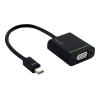 Leitz Complete - Videokonverter - DisplayPort - VGA - Schwarz