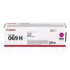 Canon 069H - Hohe Ergiebigkeit - Magenta - original - Box - Tonerpatrone - für i-SENSYS LBP673Cdw, LBP673dw, MF752Cdw, MF754Cdw