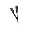 C2G 6ft Thunderbolt 4 USB C Active Cable - USB C to USB C - 40Gbps - M / M - Thunderbolt-Kabel - USB-C (M) zu USB-C (M) - USB 3.2 / DisplayPort 2.1 / Thunderbolt 4 - 30 V - 1.83 m - USB-Stromversorgung (100 W), 8K60Hz Unterstützung, 4K60Hz (4096 x 2160