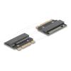 Delock - Schnittstellenadapter - M.2 Key B+M männlich zu M.2 Key M Steckplatz - Erweiterung - M.2 - M.2 Card - PCIe 4.0 x2, SATA