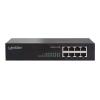 Switch / GS-1108P / 8x10 / 100 / 1000TX / PoE / unmanged / lüfterlos / internes Netzteil