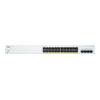 Cisco CBS220-24P-4X managed Layer2 Switch: - 16x10 / 100 / 1000 Base-T (RJ45) + 4x10GE SFP+ Uplink Ports, - Switching Capacity:128Gbps, incl. rack-&wallmount Kit, - kein stacking, liefert 195W PoE+,
