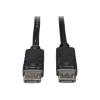 Eaton Tripp Lite Series DisplayPort Cable with Latching Connectors, 4K 60 Hz (M / M), Black, 3 ft. (0.91 m) - DisplayPort-Kabel - DisplayPort (M) zu DisplayPort (M) - 91 cm - Schwarz