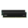 Crucial - DDR4 - Kit - 64 GB: 2 x 32 GB - DIMM 288-PIN - 3200 MT / s / PC4-25600 - CL22 - 1.2 V - ungepuffert