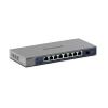 NETGEAR GS108X - Switch - unmanaged - 8 x 10 / 100 / 1000 + 1 x 10 Gb Ethernet SFP+ (Uplink) - Desktop, wandmontierbar