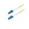 StarTech.com 2 Meter LWL Patchkabel LC LC (UPC) Singlemode OS2, LSZH - Patch-Kabel - LC / UPC Einzelmodus (M) zu LC / UPC Einzelmodus (M) - 2 m - 2 m - 2 mm - Glasfaser - Simplex - 9 / 125 Mikrometer - OS1 / OS2 - halogenfrei, Passiv, bi-direktional - Gel