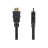 StarTech.com High-Speed-HDMI-Kabel 5m - HDMI Verbindungskabel Ultra HD 4k x 2k mit vergoldeten Kontakten - HDMI Anschlusskabel (St / St) - HDMI-Kabel - HDMI männlich zu HDMI männlich - 5 m - abgeschirmt - Schwarz