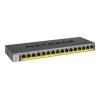 Switch 16-Port Gigabit unmanaged Switch PoE / PoE+ 183W PoE Budget, lüfterlos, Metallgehäuse, Desktop / Rack- Wandbefestigung