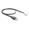 Delock - Netzkabel für Lüfter - USB (M) zu 3-poliger Lüfteranschluss (M) - 5 V - 50 cm