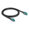 Delock Kabel Mini FAKRA Z Buchse quad zu Mini FAKRA Z Buchse quad