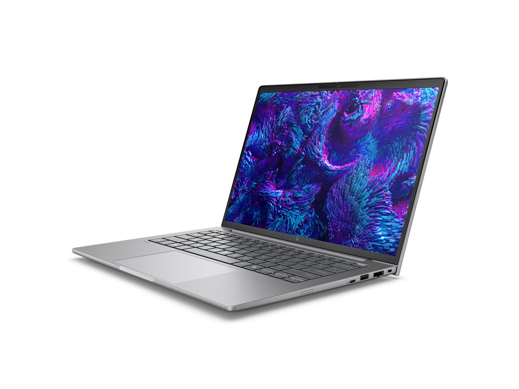 HP ZBook 8 G1i Mobile Workstation - Intel Core Ultra 7 255H / 2 GHz - Win 11 Pro - Arc Graphics 140T - 32 GB RAM - 1 TB SSD NVMe, TLC - 35.6 cm (14") IPS 2560 x 1600 (2.5K) - Wi-Fi 7, Bluetooth - Meteorsilber - kbd: Deutsch - mit HP 3 Jahre externer