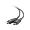 C2G 6ft USB C Cable - USB C to USB C Cable - USB C 2.0 5A - 480 Mbps - M / M - USB-Kabel - 24 pin USB-C (M) umkehrbar zu 24 pin USB-C (M) umkehrbar - USB 2.0 - 30 V - 5 A - 1.83 cm - Schwarz