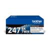 Brother TN247BK TWIN - 2er-Pack - Hohe Ergiebigkeit - Schwarz - original - Tonerpatrone - für Brother DCP-L3510CDW, DCP-L3517CDW, DCP-L3550DW, MFC-L3730CDN