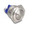 Delock Drucktaster zum Einbau 16 mm 2 x Schraubklemme Taster gewölbt