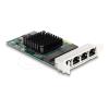 Delock - Netzwerkadapter - PCIe Low-Profile - Gigabit Ethernet x 4