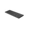 HP 225 - Tastatur - 2,5-Zonen-Layout - kabellos - 2.4 GHz - Deutsch - Schwarz