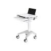 NeoMounts Mobile Laptop Cart, incl. keyboard & mouse drawer / 10-22" / Crème